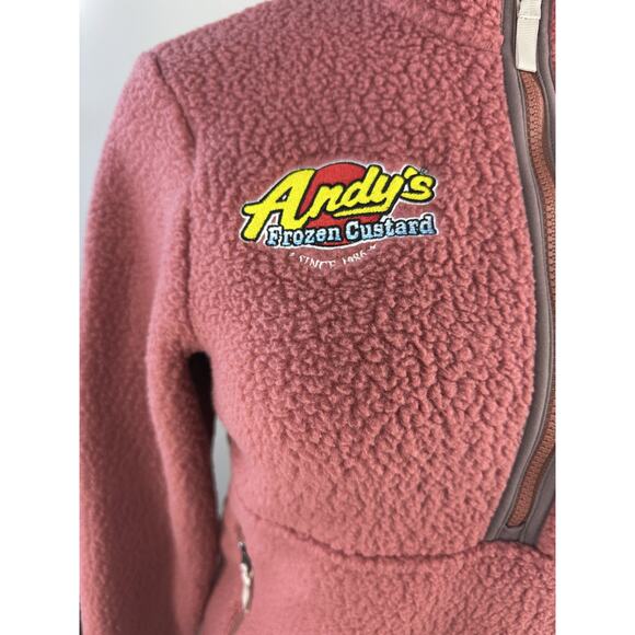 Patagonia Women’s Retro Pile Marsupial 1/2 Zip Fleece Rosehip *Company Logo Sm S - Picture 14 of 16